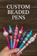 Beaded pens